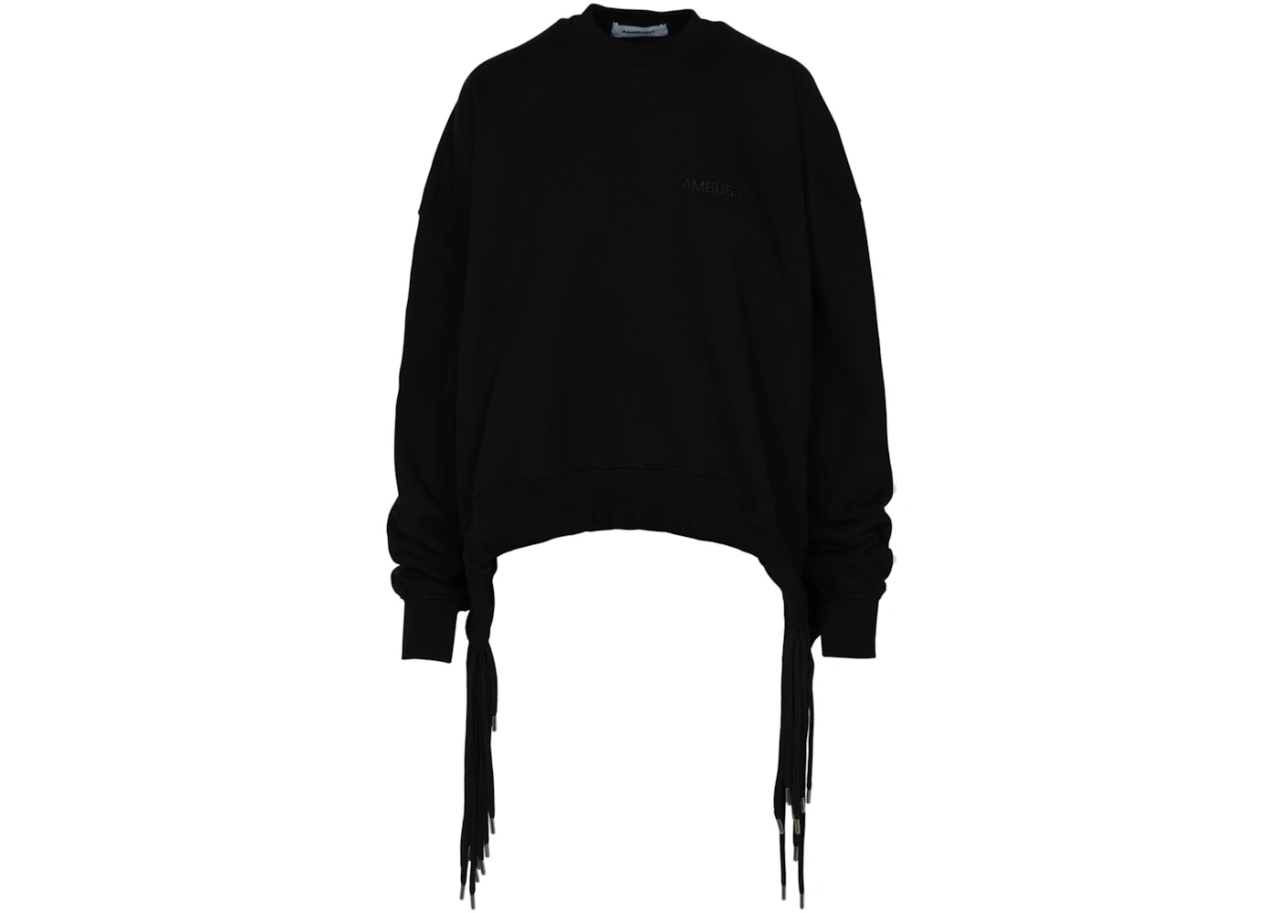 Ambush Multicord Crew Neck Sweatshirt Black