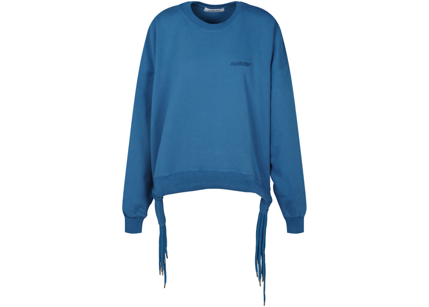 Ambush Multicord Crew Neck Sweatshirt Blue