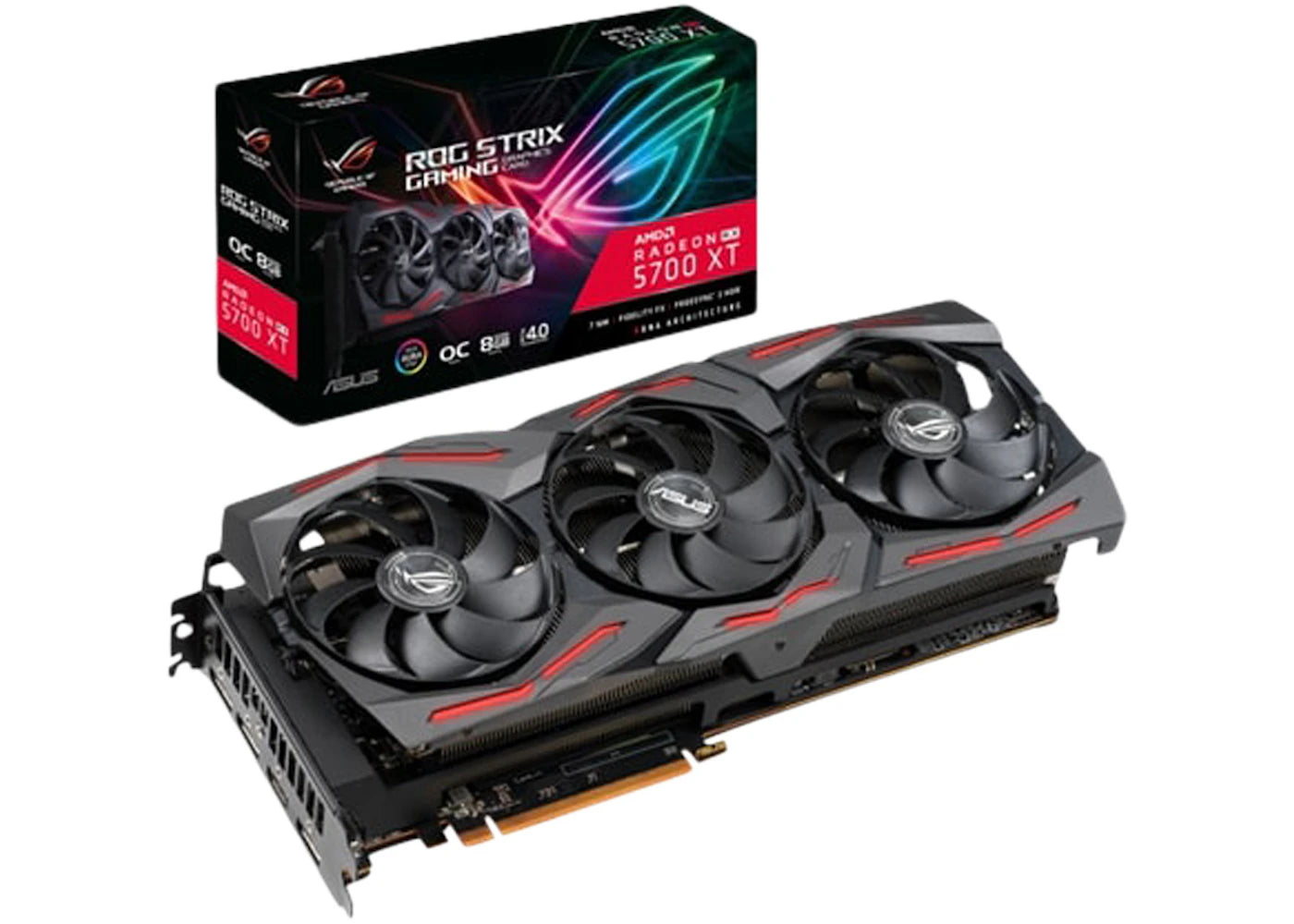 AMD ASUS ROG Strix Radeon RX 5700 XT 8GB OC Graphics Card (RX5700XT-O8G-GAMING)