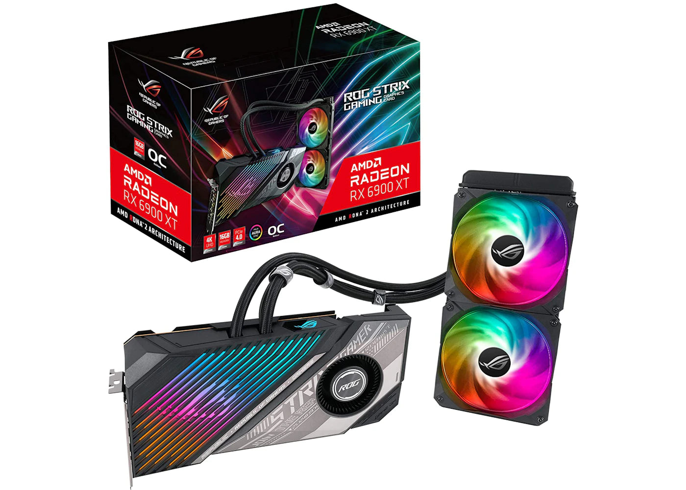 AMD ROG STRIX LC GAMING Radeon RX6900XT 16G Graphics Card (ROG-STRIX-LC-RX6900XT-T16G-GAMING)