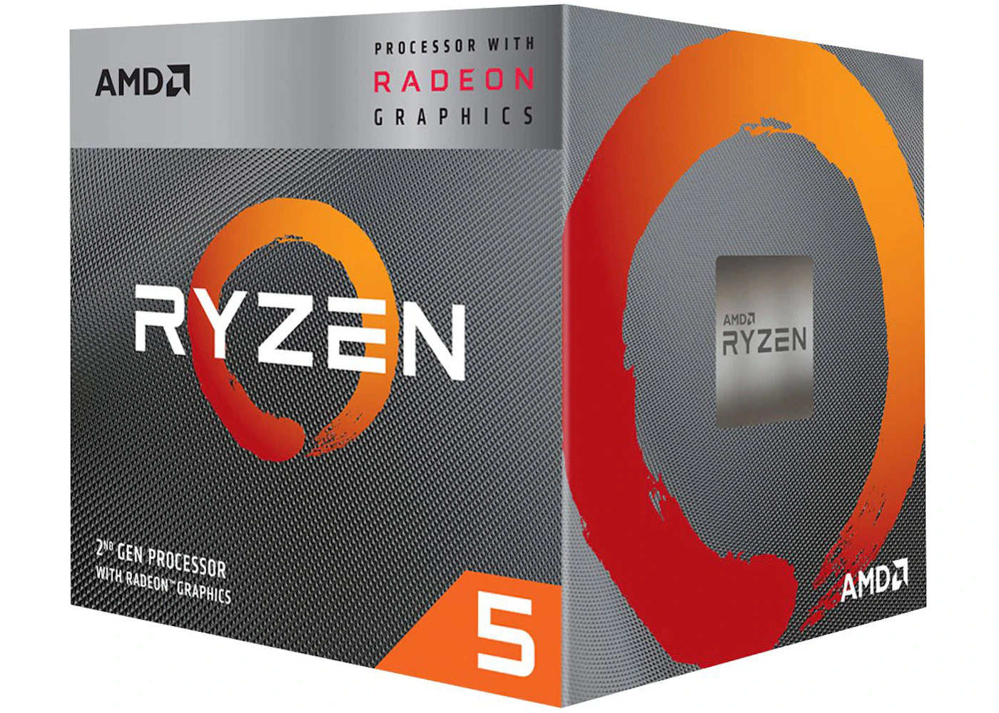 AMD Ryzen 5 3400G 2nd Generation Unlocked Desktop Processor (YD3400C5FHBOX)