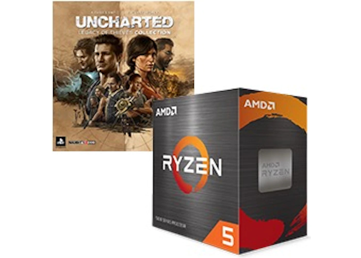 AMD Ryzen 5 5600X Processor with UNCHARTED: Legacy of Thieves Collection Bundle