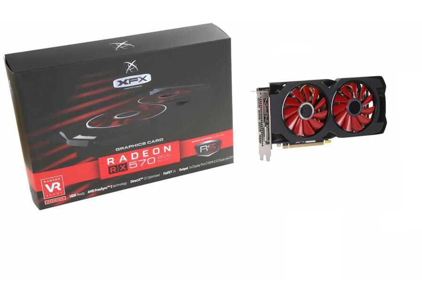 AMD XFX Radeon RX 570 8G Graphics Card RX-570P8DFD6