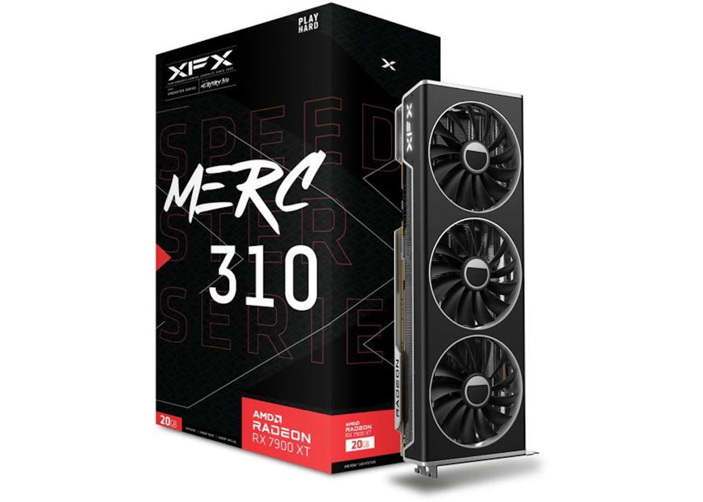 AMD XFX SPEEDSTER MERC310 Radeon RX 7900 XT 20GB Graphics Card RX-79TMERCB9
