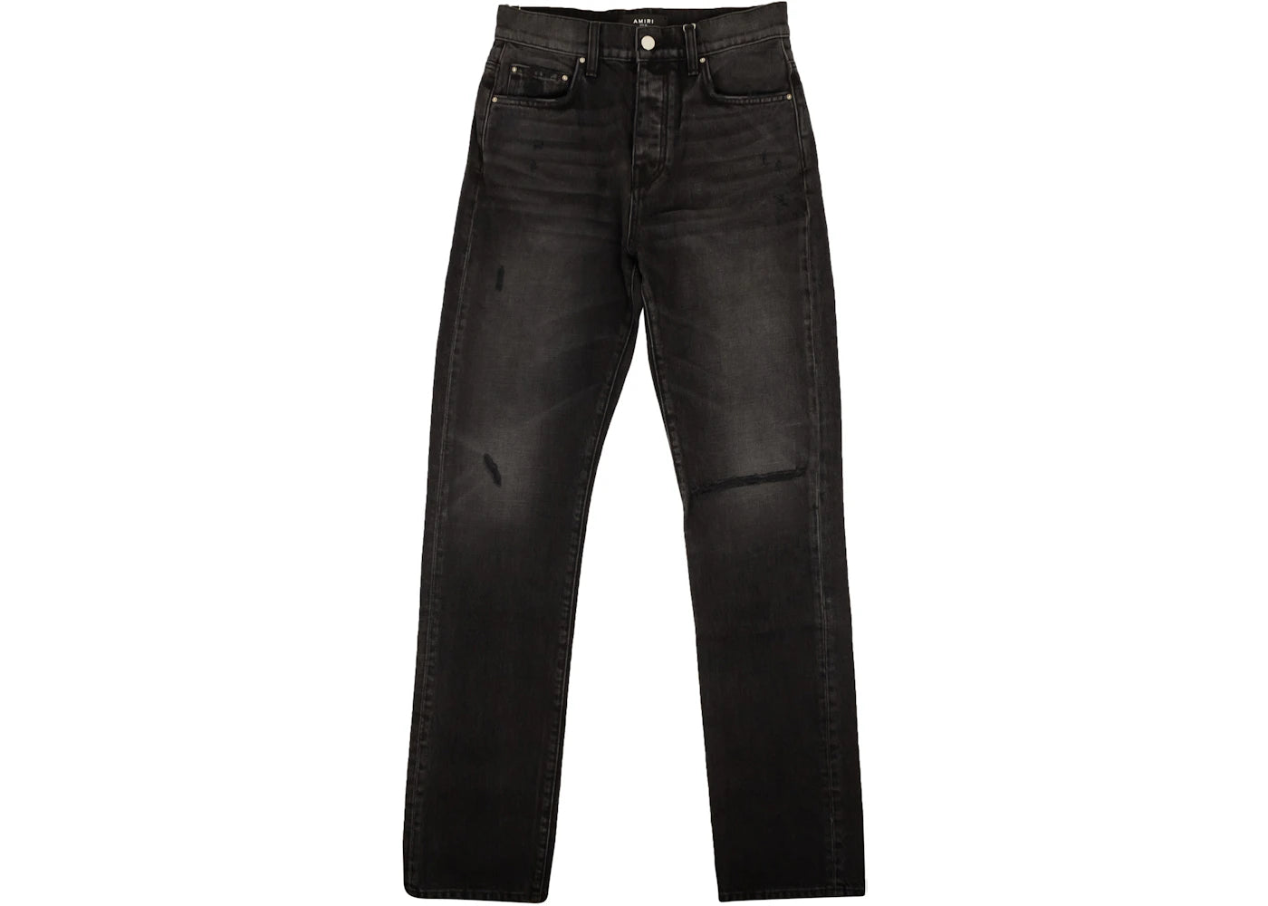 AMIRI Aged Straight Fit Jeans Black