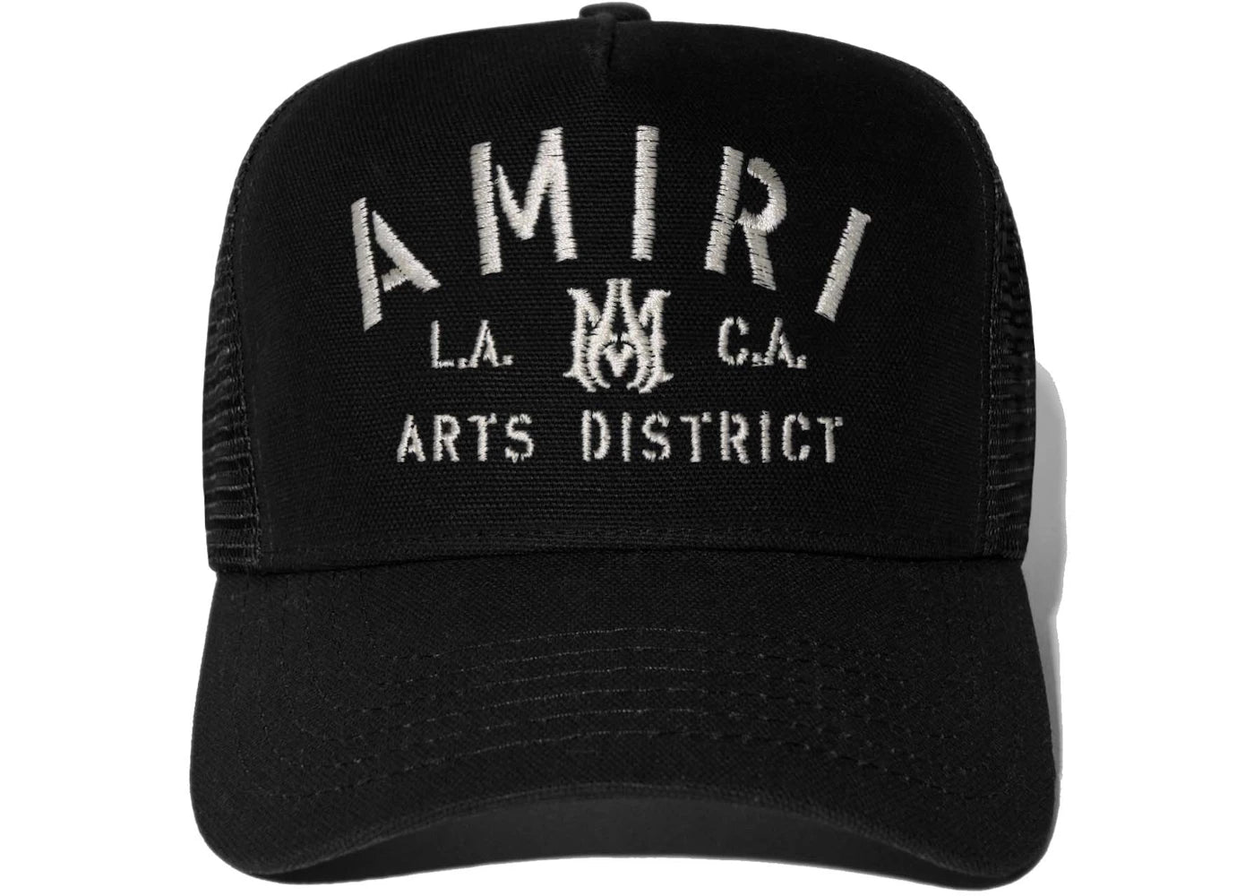 AMIRI Amiri Stencil Trucker Hat Black