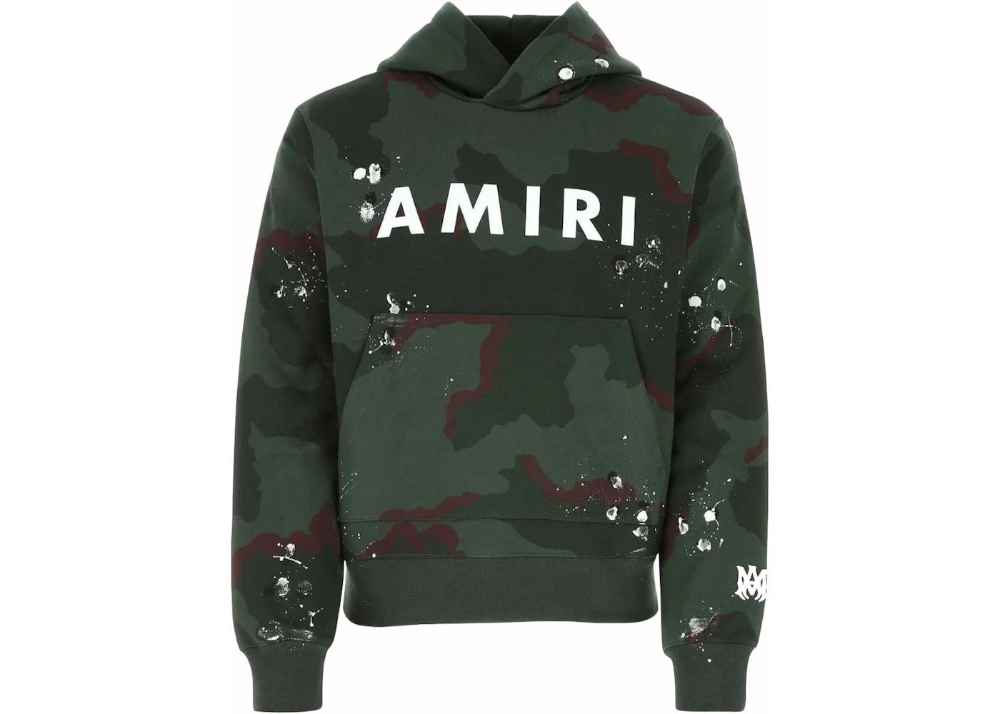 AMIRI Army Logo Hoodie Camo