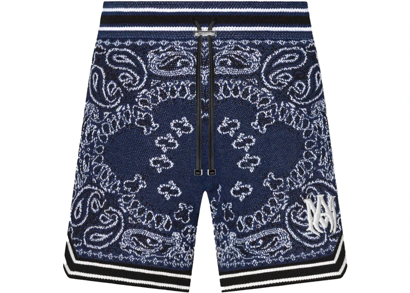 AMIRI Bandana Shorts Blue
