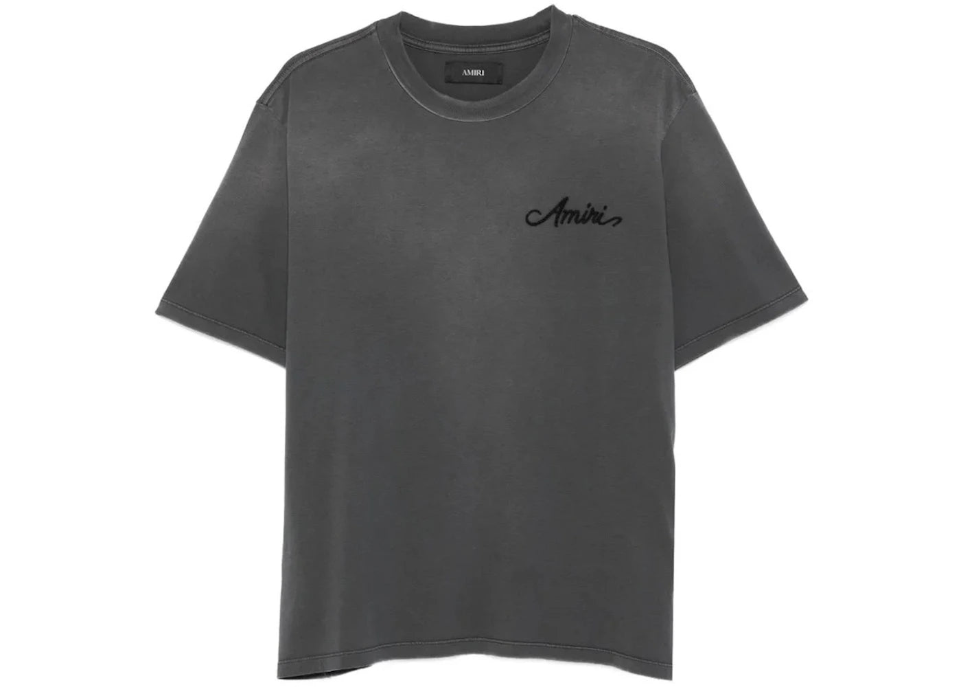 AMIRI Bleach Bandana Patch T-shirt Black