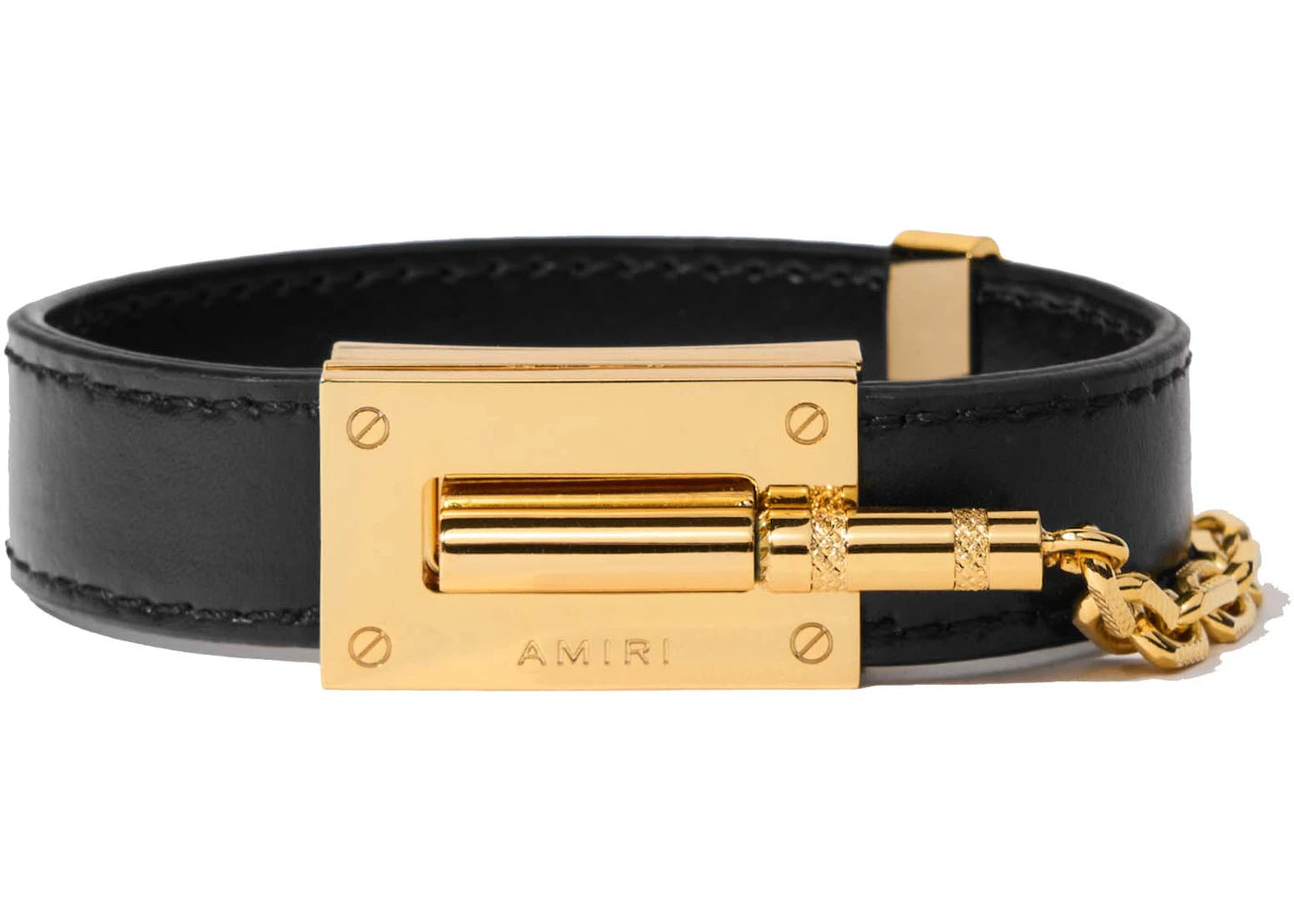 AMIRI Calf Jax Bracelet Black