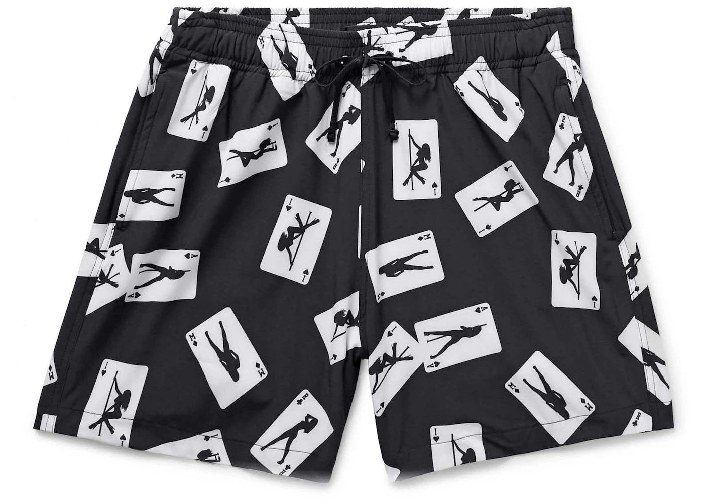 AMIRI Card Swim Shorts Black