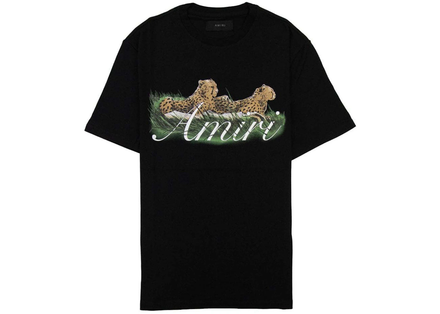 AMIRI Cheetah Logo Tee Black