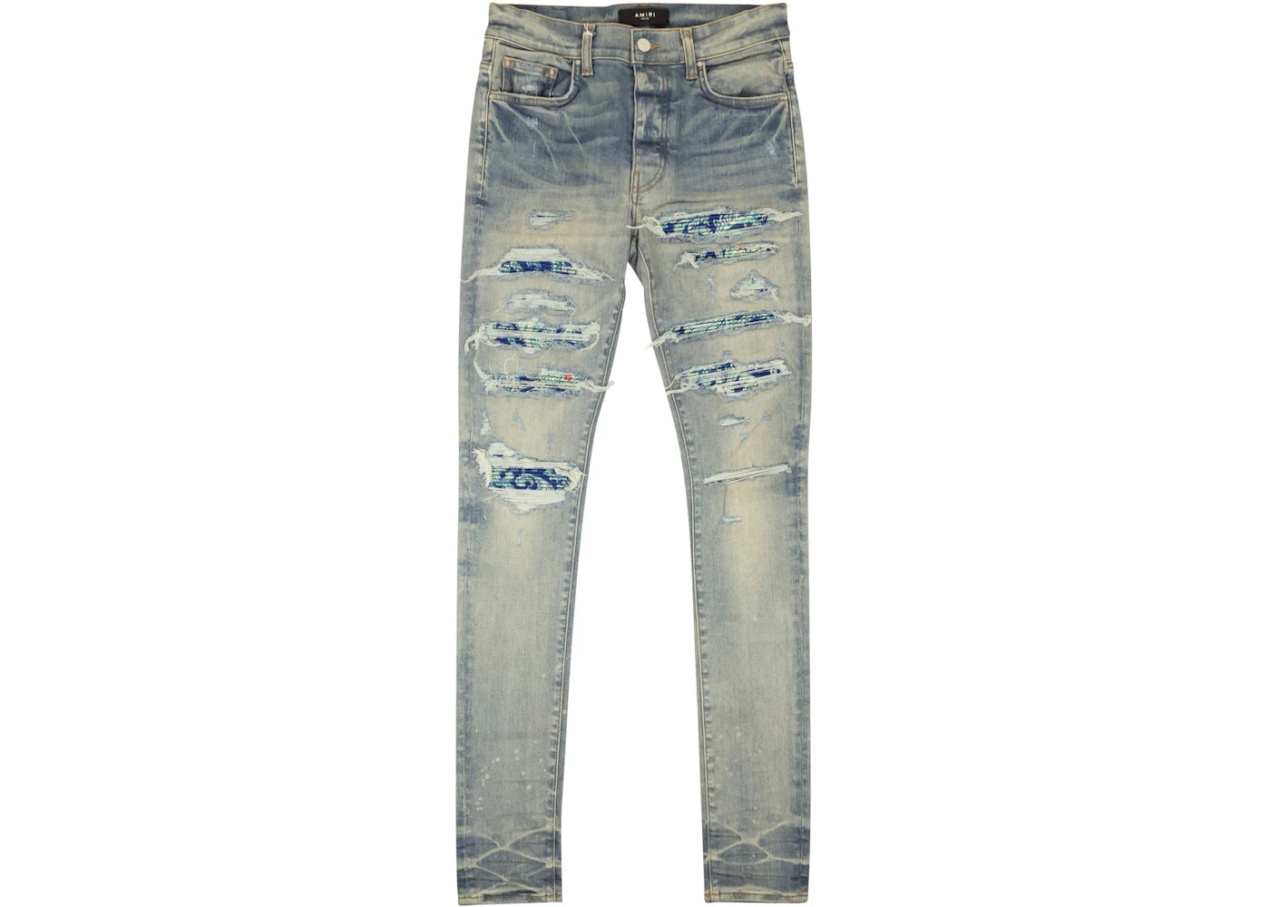 AMIRI Clay Indigo Distressed Pj Thrasher Jeans Indigo