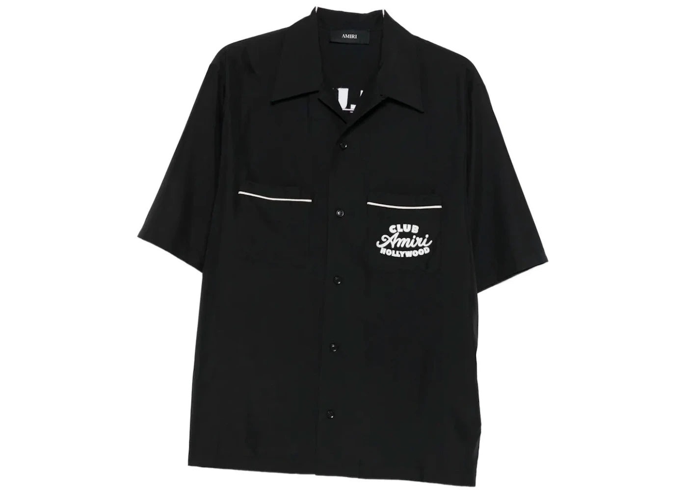 AMIRI Club Amiri Camp Shirt Black