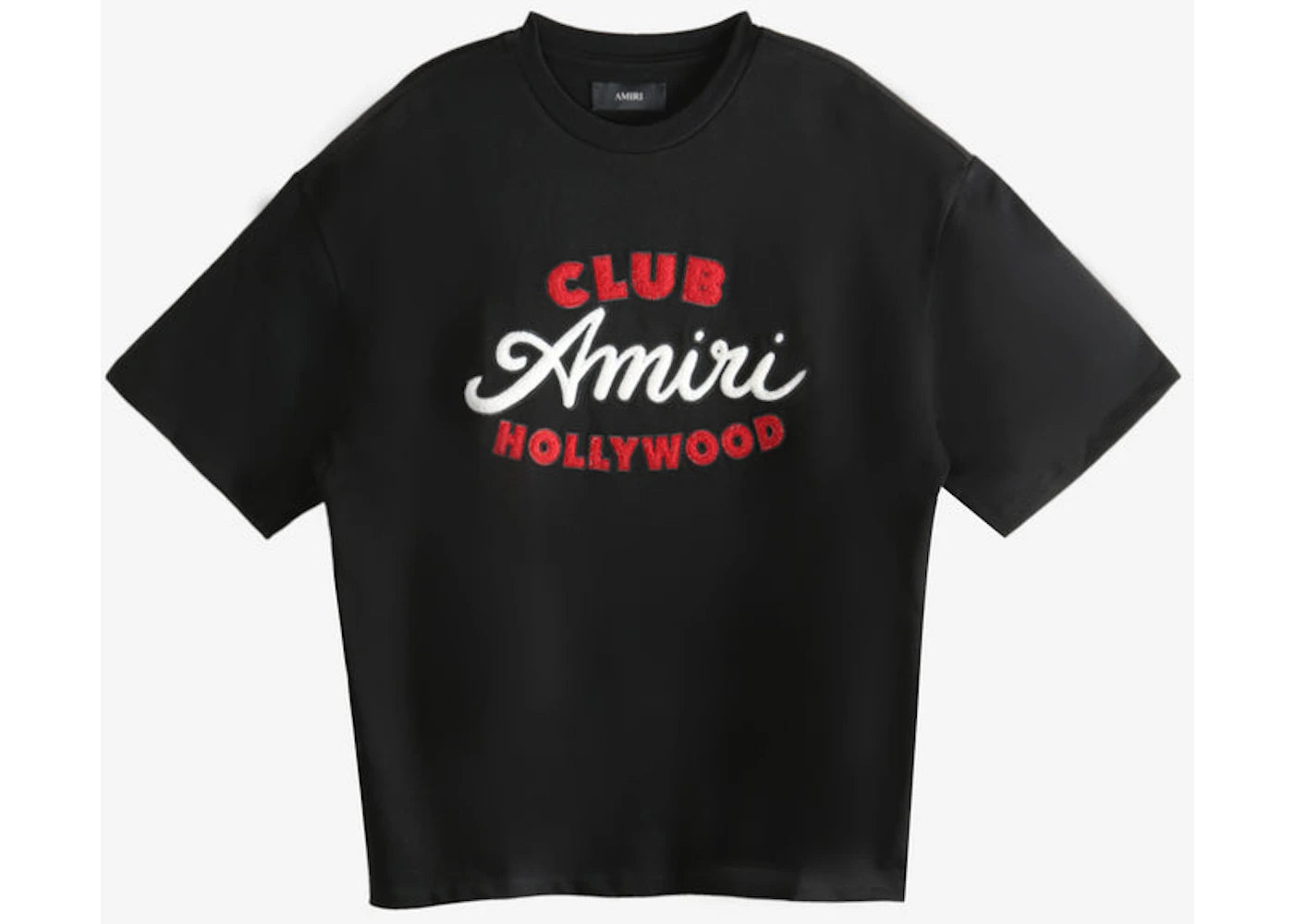 AMIRI Club Amiri Oversized T-shirt Black