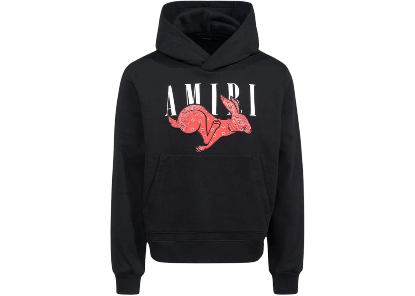 AMIRI Cny Rabbit Logo Hoodie Black