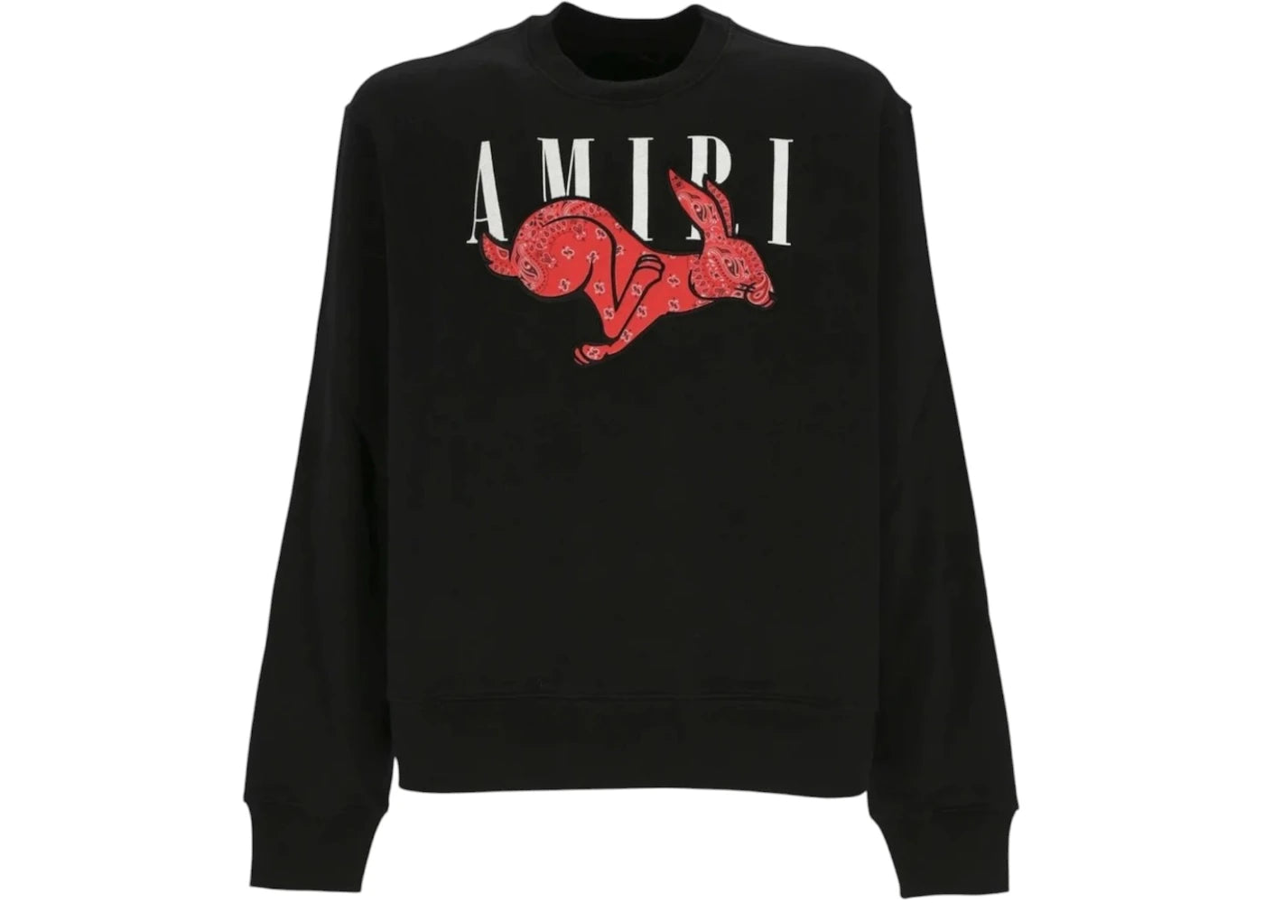 AMIRI Cny Rabbit Logo Sweatshirt Black