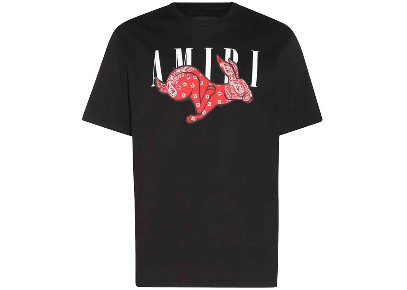 AMIRI Cny Rabbit Logo T-Shirt Black