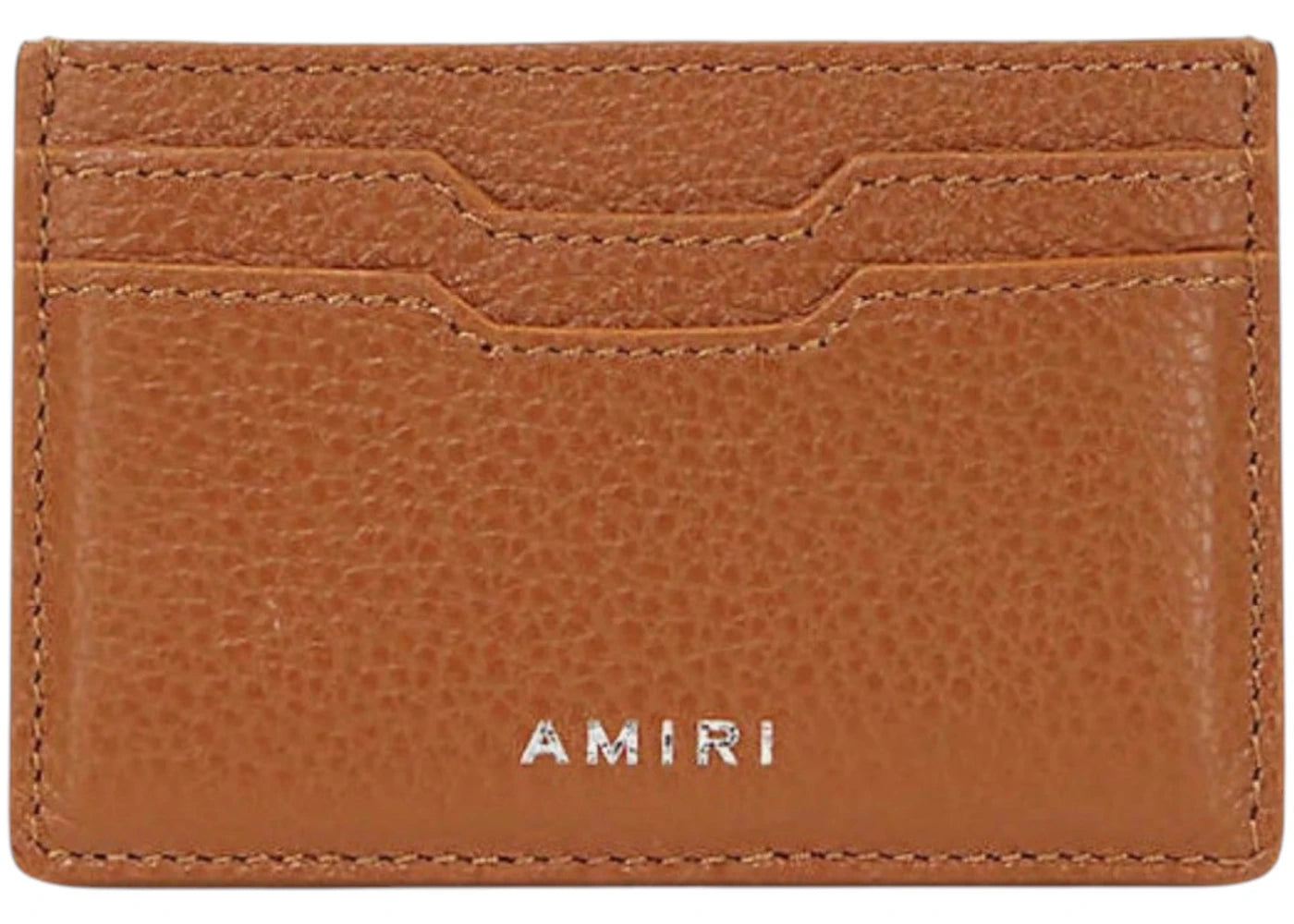 AMIRI Core Logo Card Holder Brown