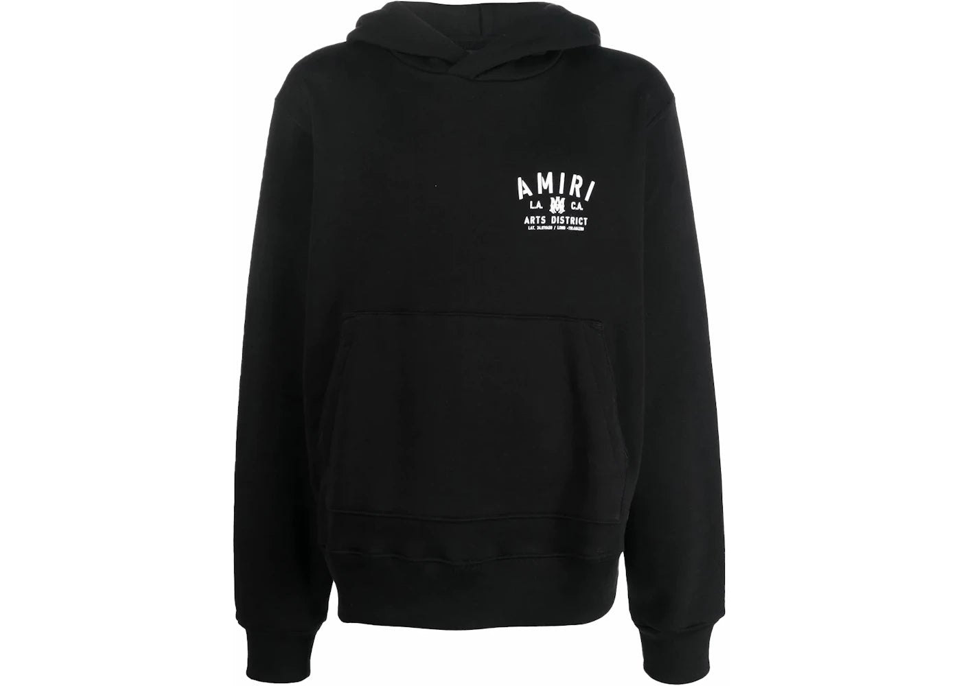 AMIRI Stencil Hooded Sweatshirt Black/White