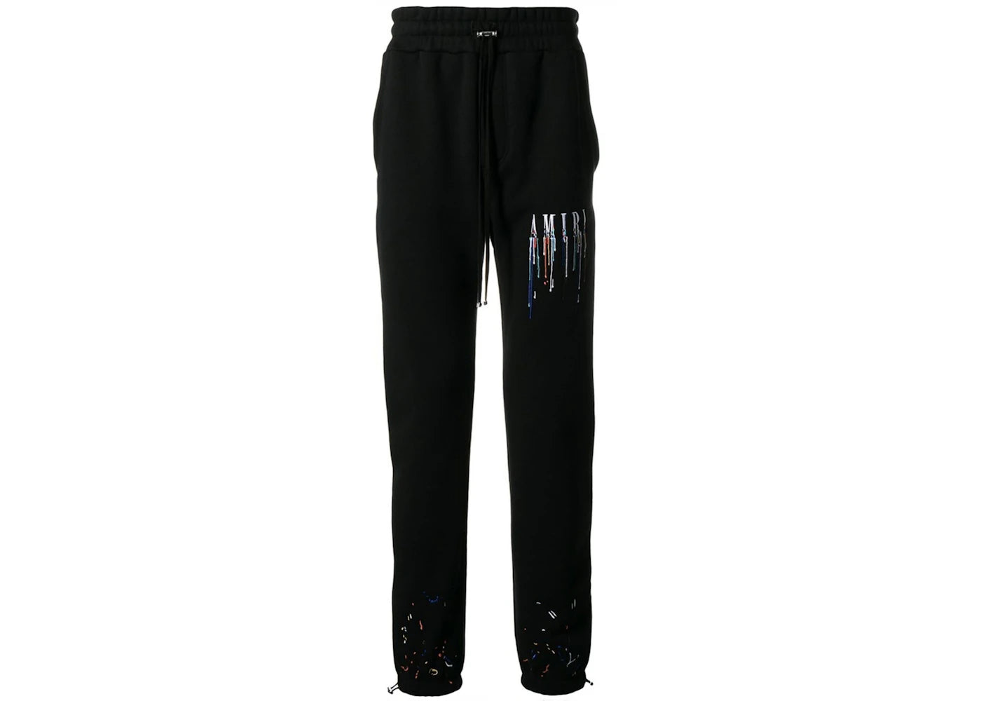 AMIRI Core Logo Paint Drip Sweatpants Black