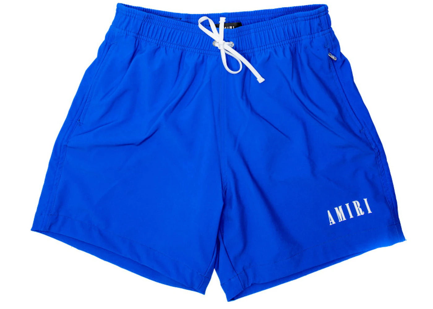 AMIRI Core Logo Swim Trunk Shorts Blue