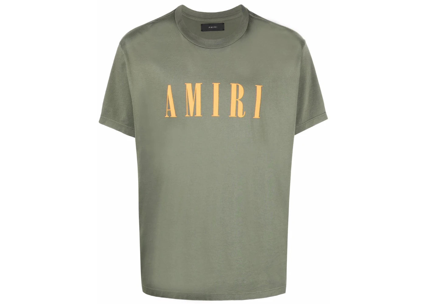 AMIRI Core Logo Tee Army Green Orange