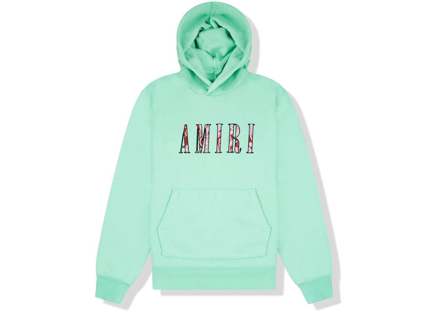 AMIRI Core Paisley Logo Hoodie Green