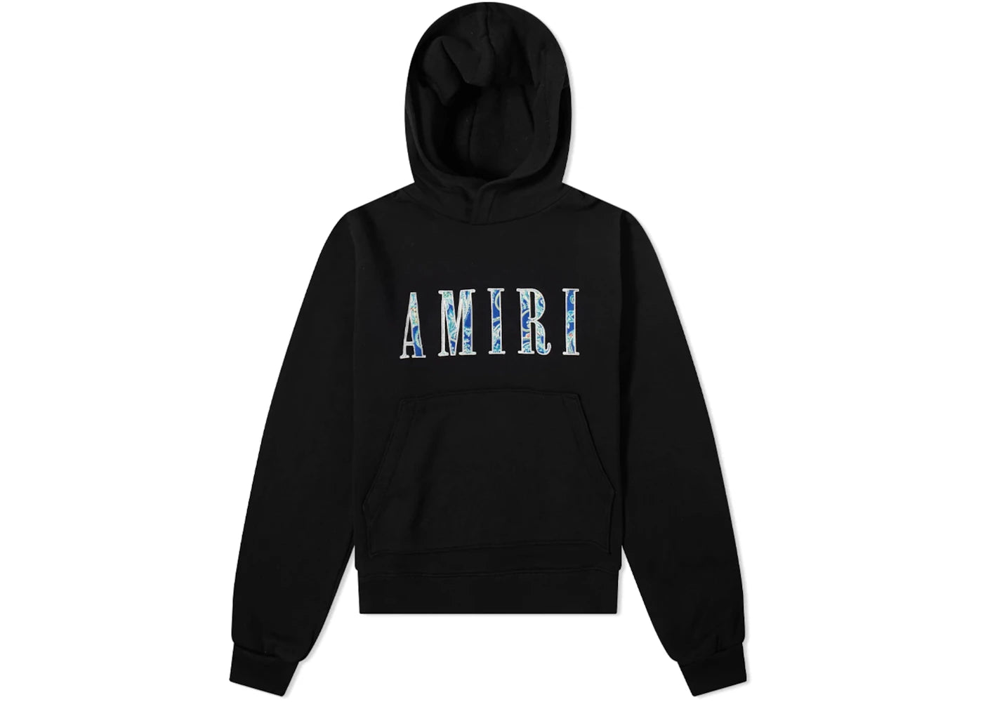 AMIRI Core Paisley Hoodie Black