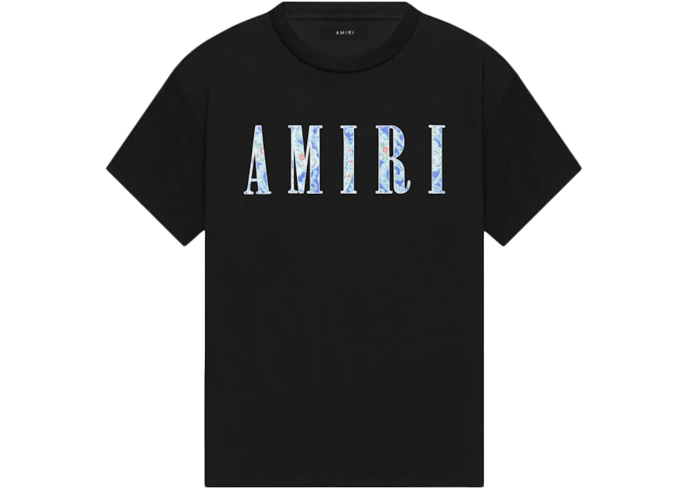 AMIRI Core Paisley Tee Black