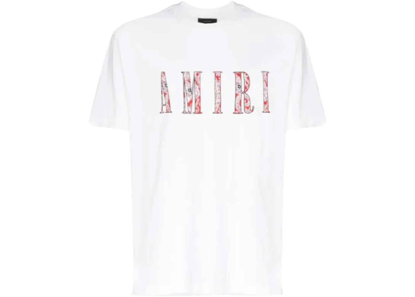 AMIRI Core Paisley Tee White