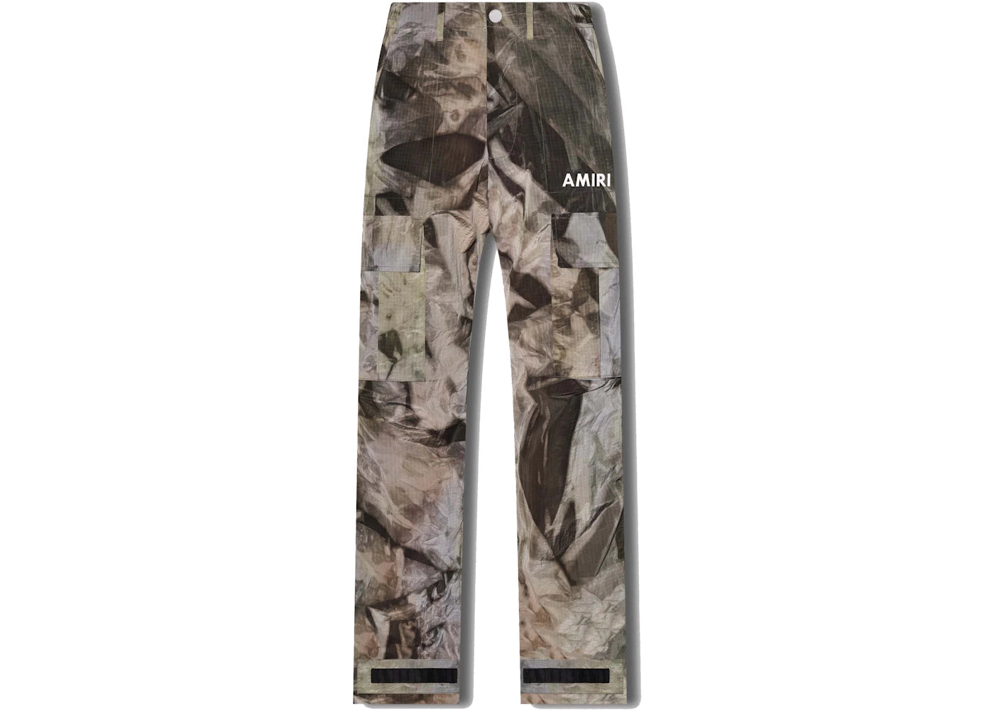 AMIRI Crinkle Nylon Pant Black