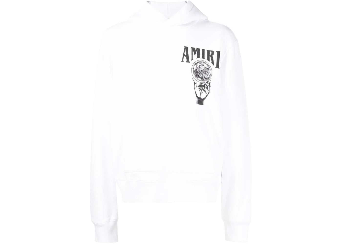 AMIRI Crystal Ball Hoodie White
