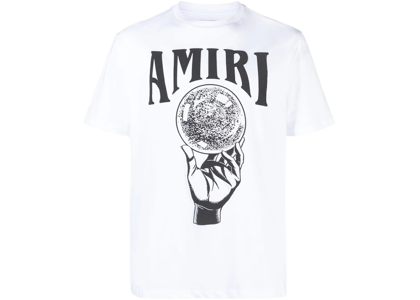 AMIRI Crystal Ball Short Sleeve Tee White