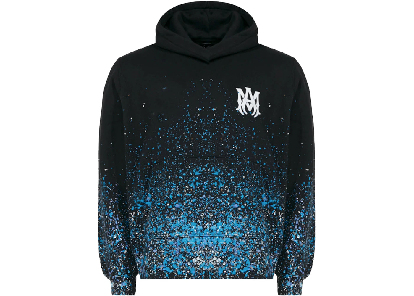 AMIRI Crystal Painter Hoodie Black/Blue/Crystal White