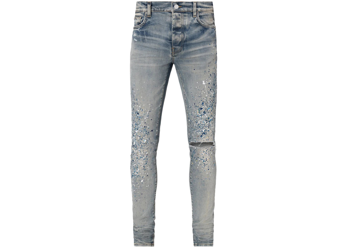 AMIRI Crystal Paiter Jeans Clay Indigo