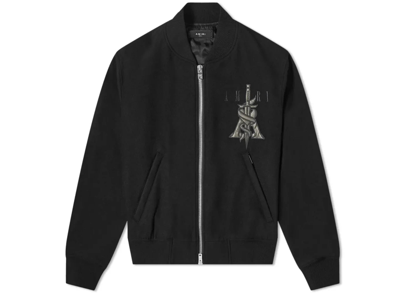 AMIRI Dagger Bomber Jacket Black