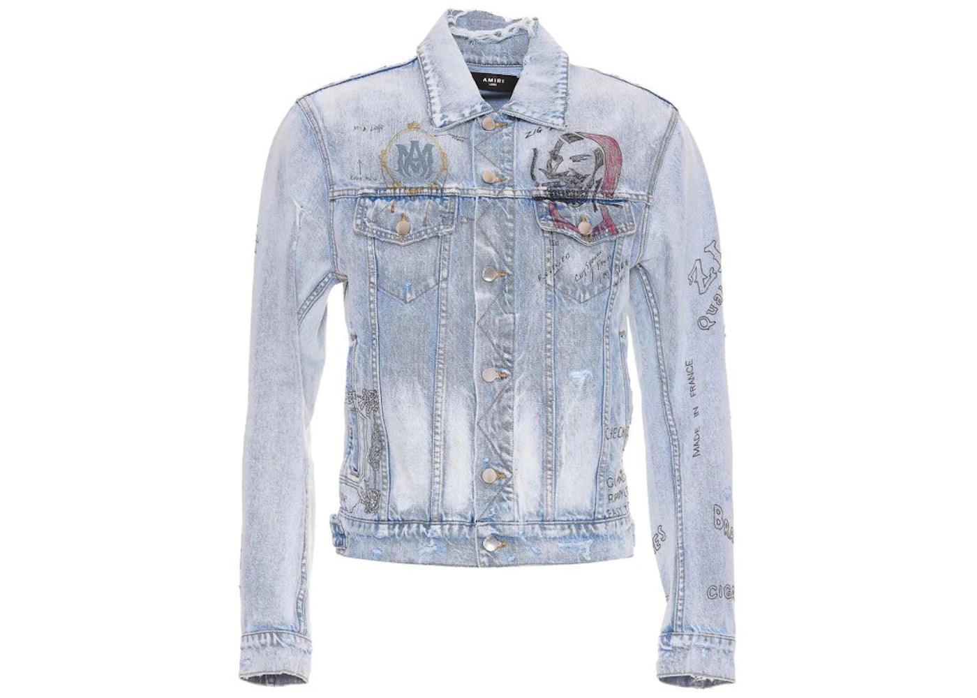 AMIRI Denim Jacket Indigo Blue