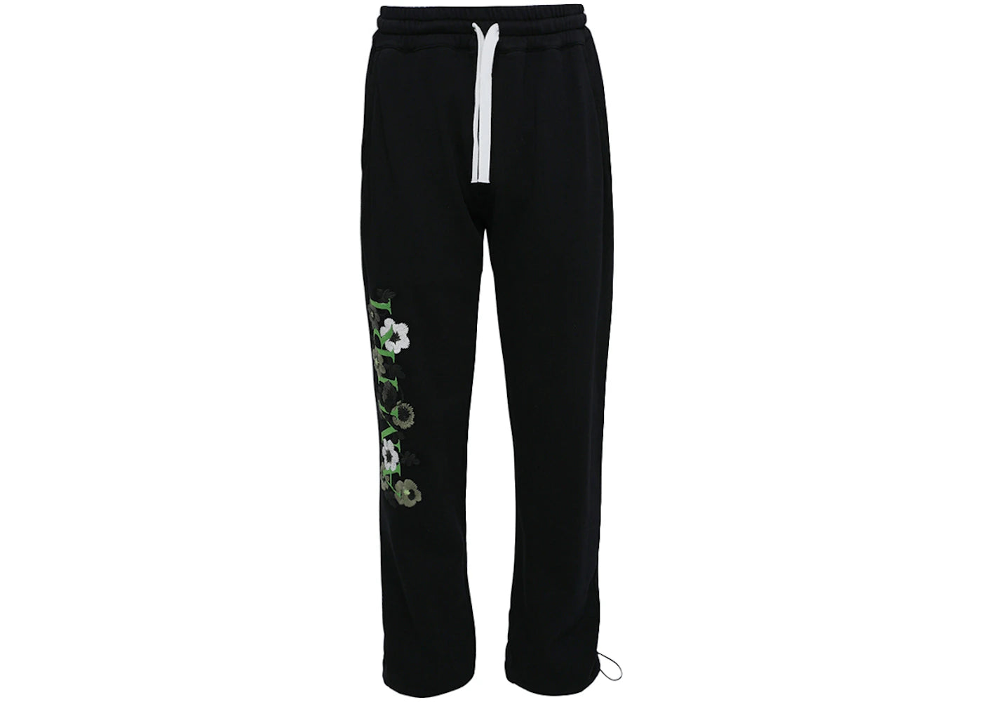 AMIRI Flower Sweatpants Black/Green