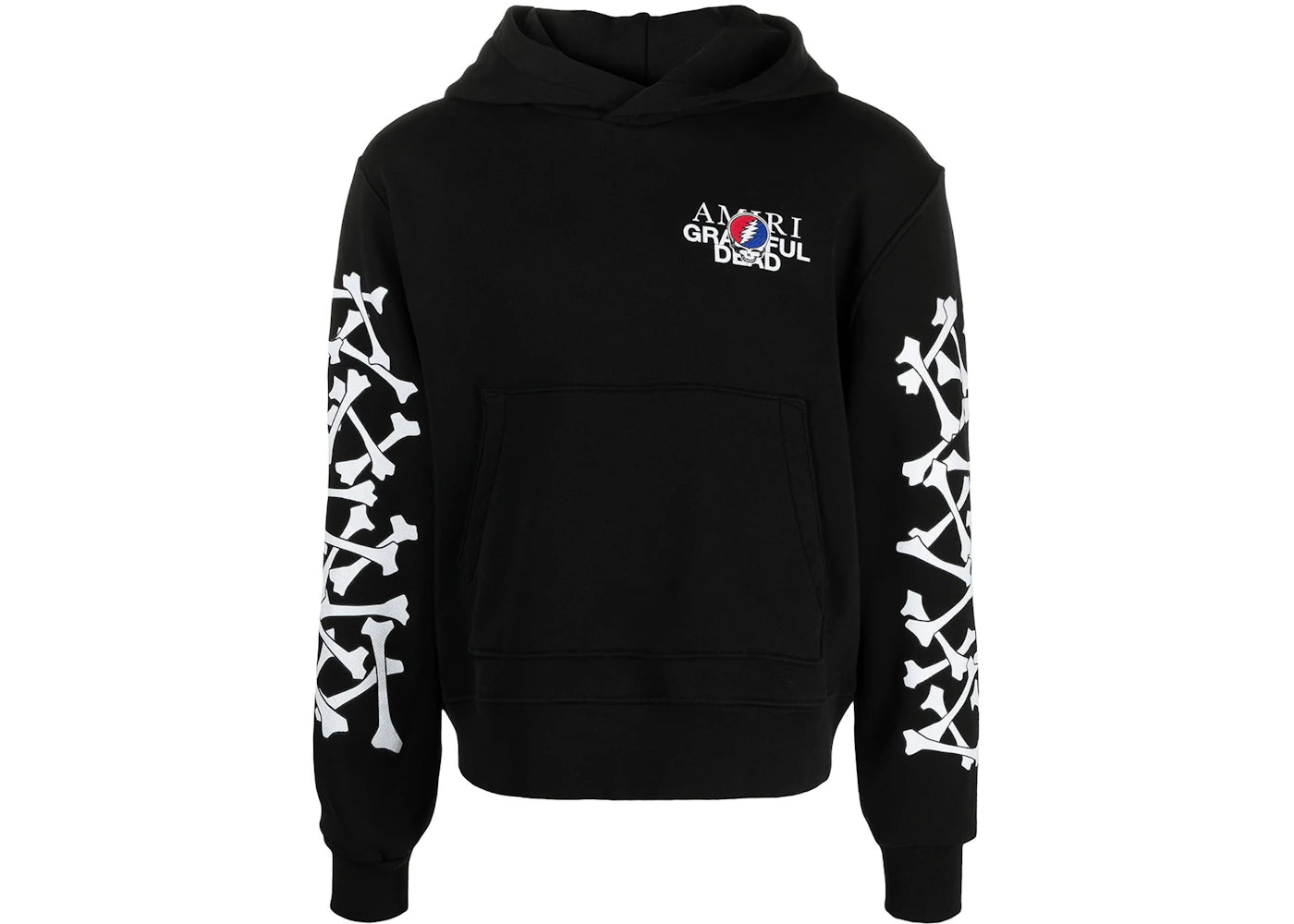 AMIRI Grateful Dead Bones Hoodie Black