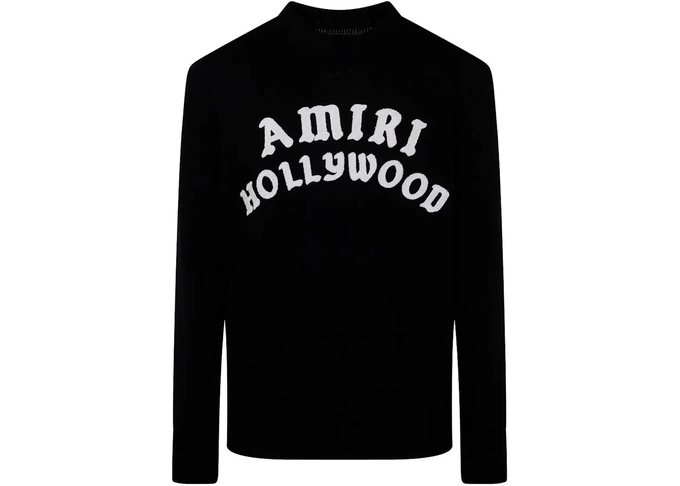 AMIRI Hollywood Knit Crewneck Black
