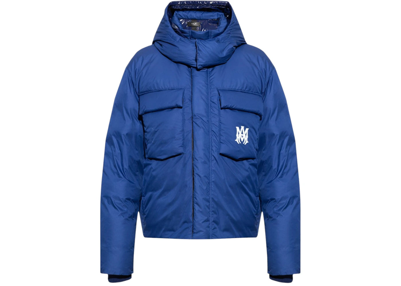 AMIRI Hooded Down Puffer Blue