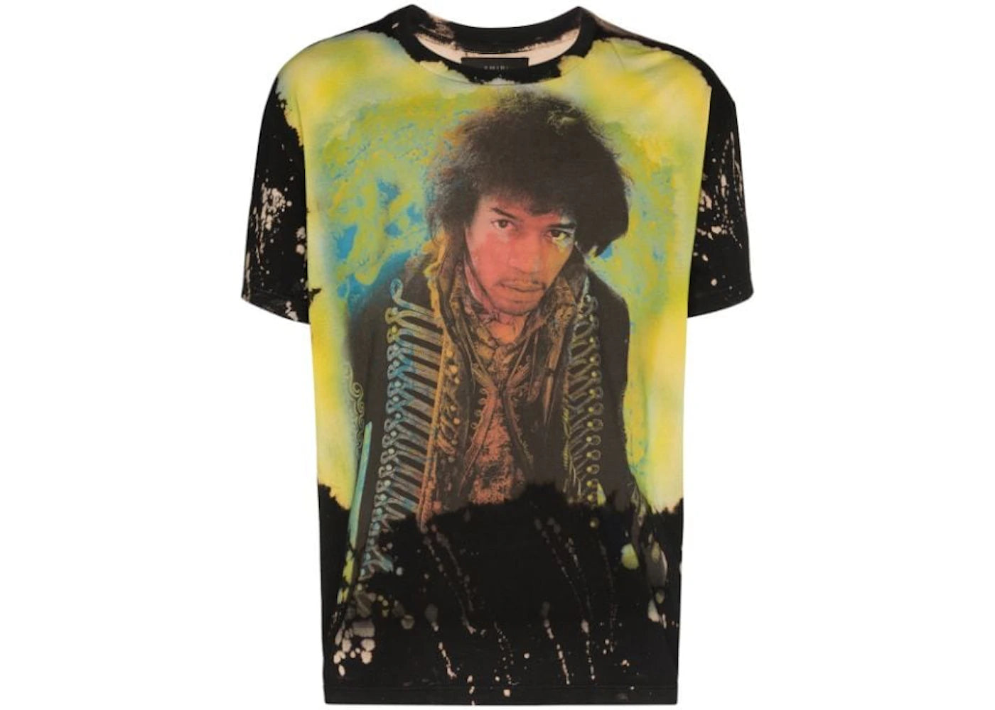 AMIRI Jimi Hendrix Bleached T-shirt Multicolor