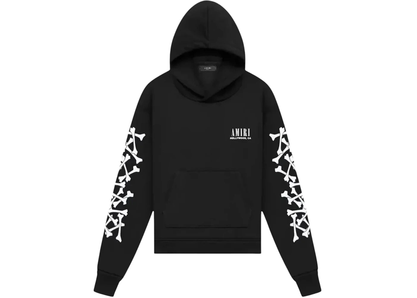 AMIRI Kids' Bones Hoodie Black