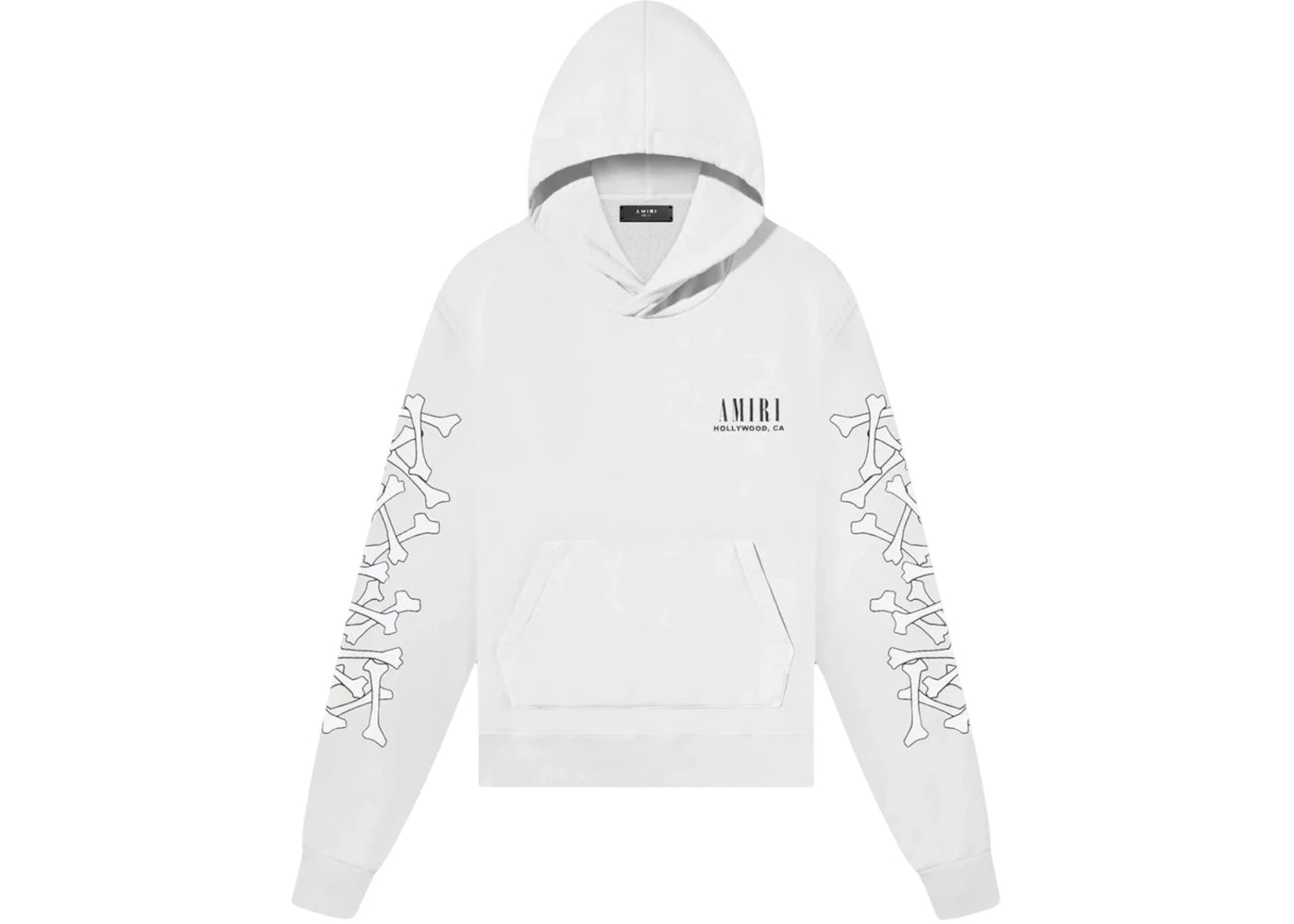 AMIRI Kids' Bones Hoodie White