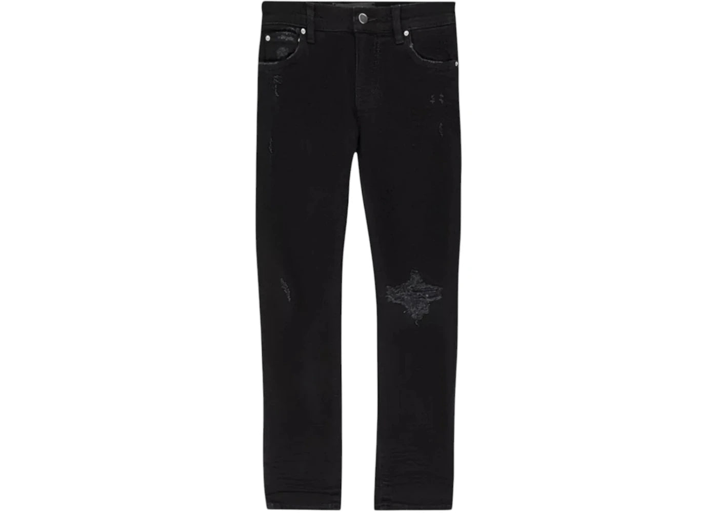 AMIRI Kids' Broken Jeans Black