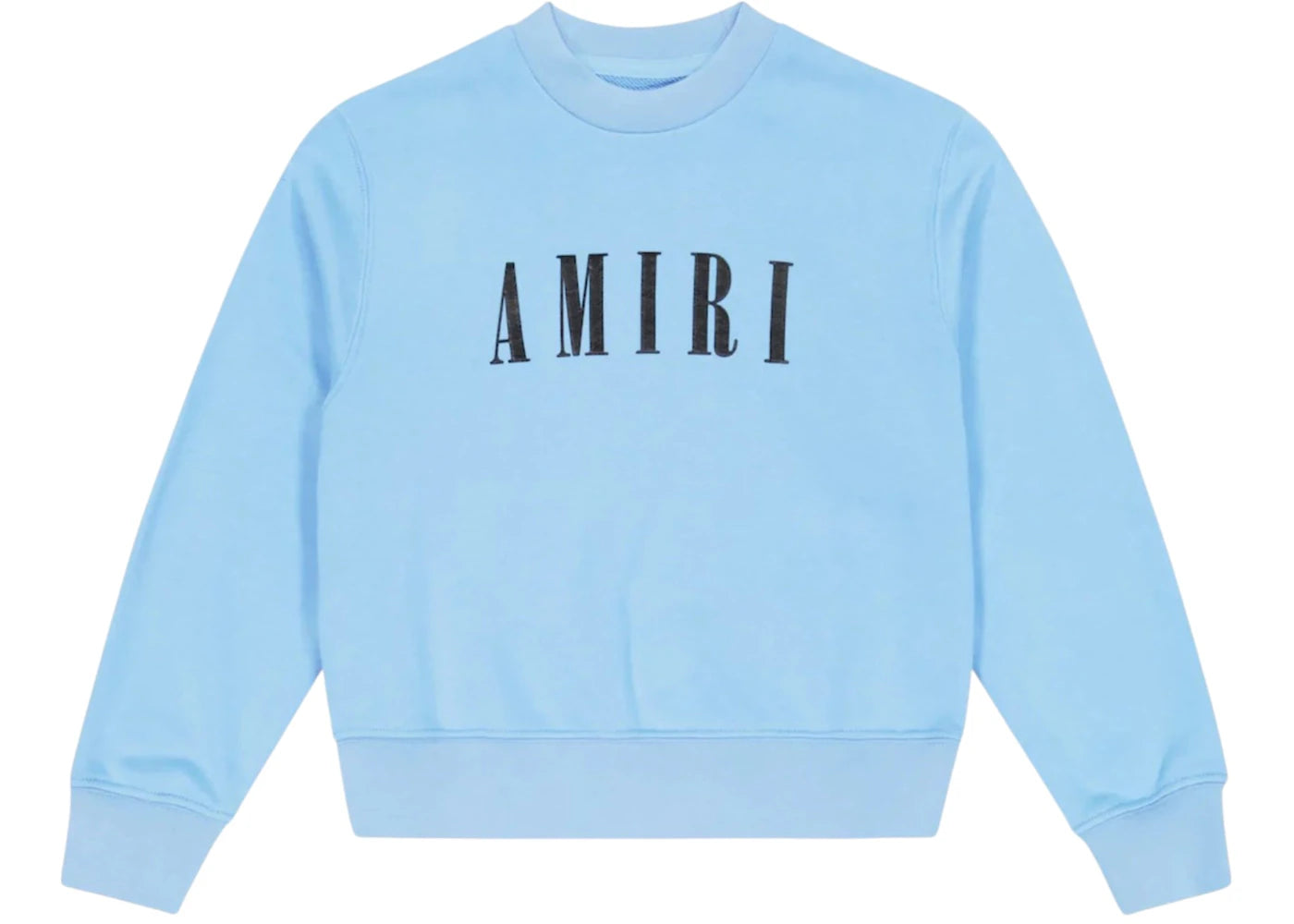 AMIRI Kids' Core Logo Crewneck Baby Blue