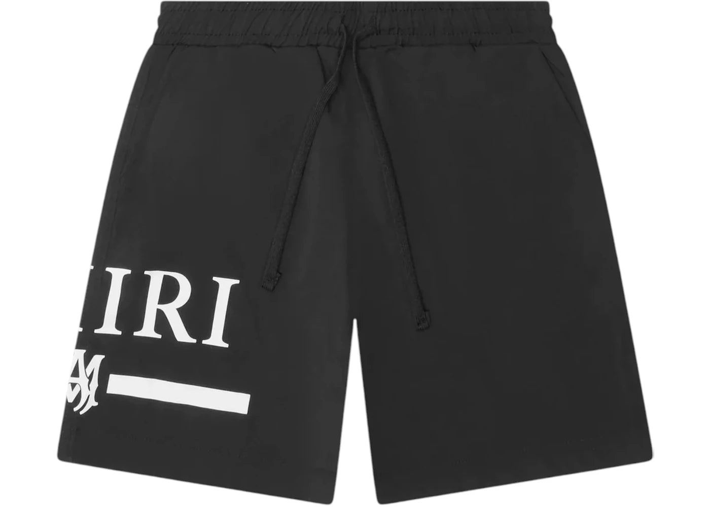 AMIRI Kids' MA Bar Logo Swim Shorts Black