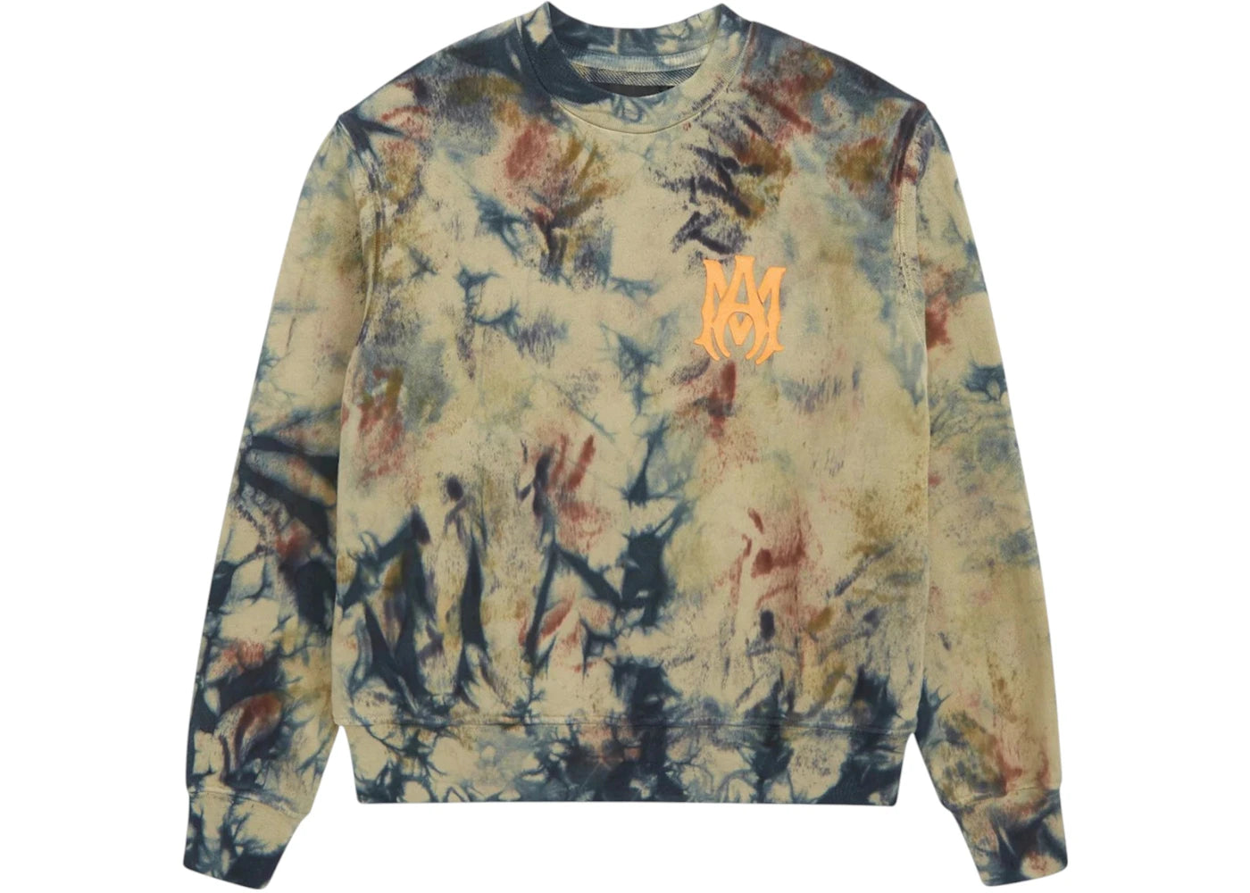 AMIRI Kids' Tie Dye Camo Crewneck Multi
