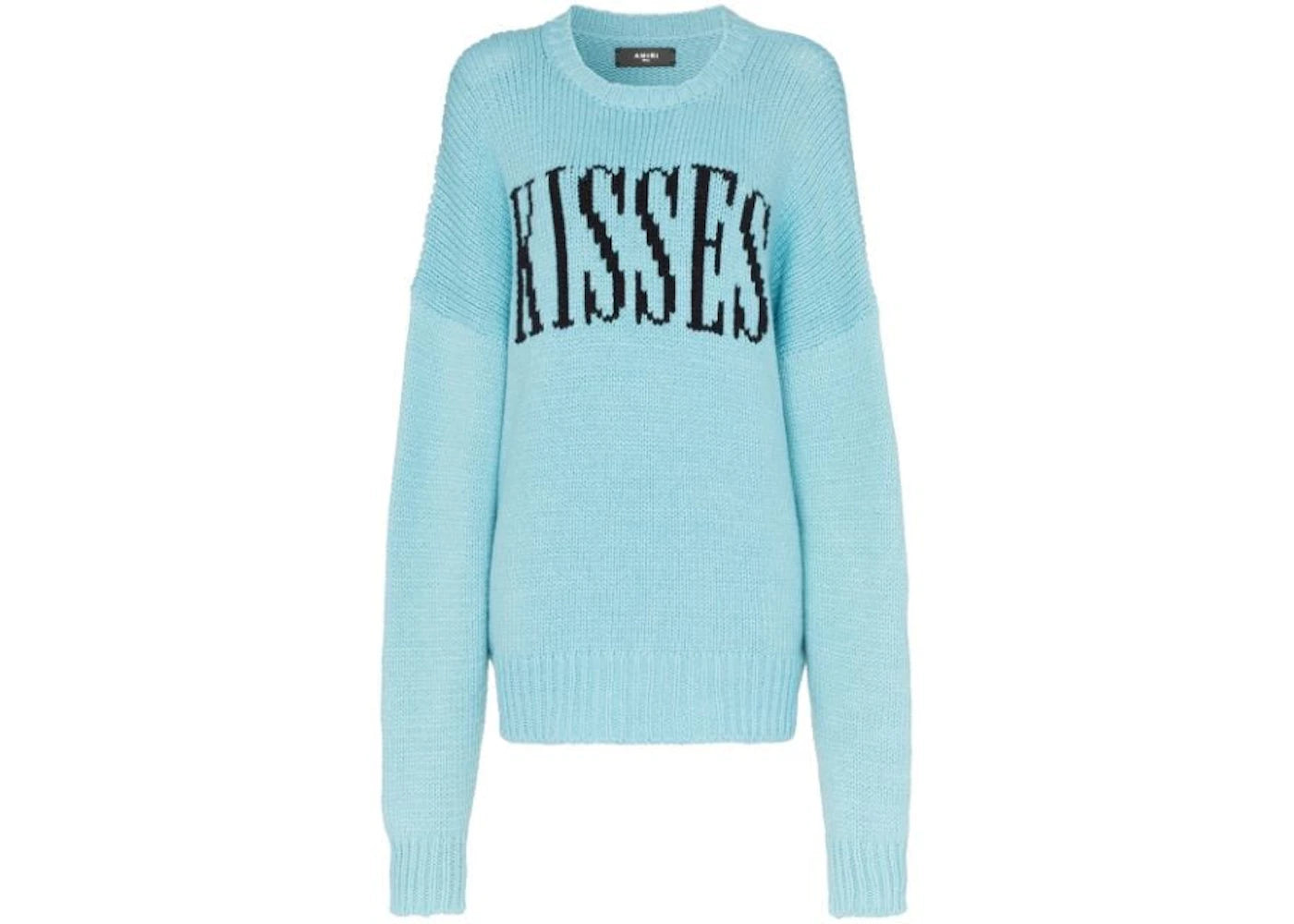 AMIRI Kisses Oversized Sweater Blue